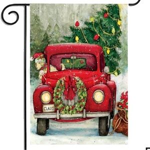 Brand new Garden Flags and. 12" x 18". NEW  
pole not included